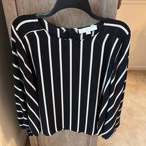 Long sleeve loft blouse